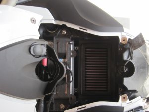 BMW F800S Motorcycle Direct Fit Air Filter - K&N Engineering - High-flow - `06-`10